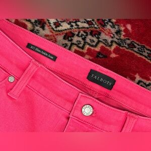 Talbots Slim Ankle Jean